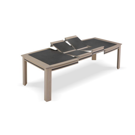 Table rectangle en 180x100 Chêne massif - MALAGA - plateau droit