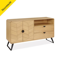 Buffet enfilade 2 portes - 2 TIROIRS - TOKYO GIRARDEAU