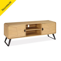 Meuble TV Hifi - 2 Porte TOKYO Girardeau