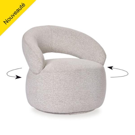 FAUTEUILS TISSU "LUCAS"GIRARDEAU