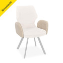 CONCEPT CHAISES "JULIETTE" Pieds bois ou métal - 6 couleurs - Option accoudoirs - Option pivotant Girardeau